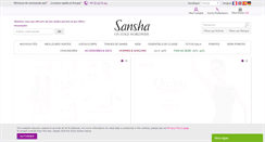 Desktop Screenshot of paris.sansha.com